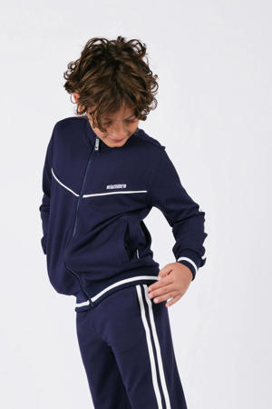 sweatvest donkerblauw