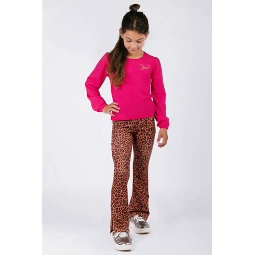 B.Nosy blousetop roze Meisjes Polyester Ronde hals Effen - maat 134/140 afbeelding