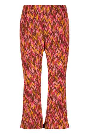 flared legging oranje