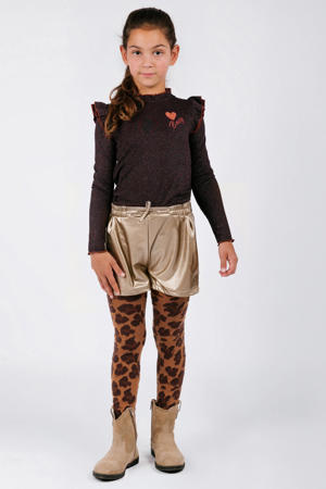 relaxed casual short goud
