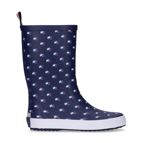 Tommy Hilfiger regenlaarzen donkerblauw Jongens/Meisjes Rubber All over print - maat 25 afbeelding