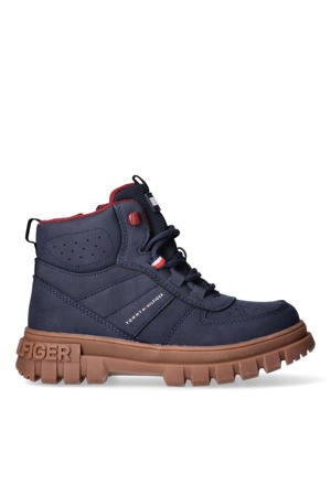 veterboots donkerblauw