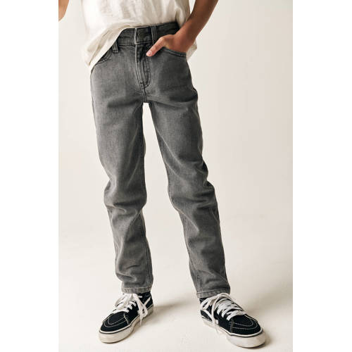 Tumble 'n Dry straight leg jeans grey denim Grijs Effen - maat 122 afbeelding