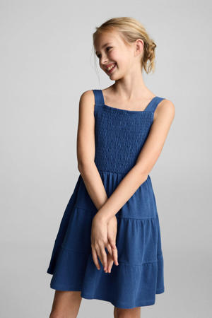 zomerjurk blauw
