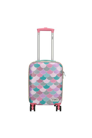trolley 46 cm. lila