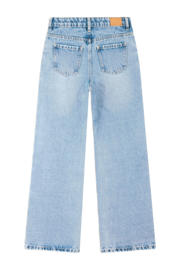 thumbnail: Shoeby high waist straight leg jeans light blue denim