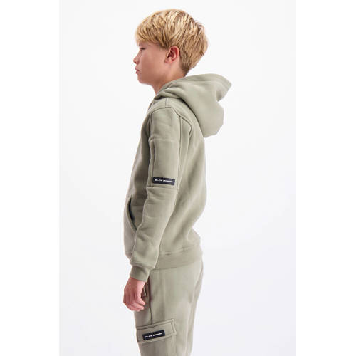 BLACK BANANAS hoodie lichtgroen Sweater Logo - maat 176 afbeelding