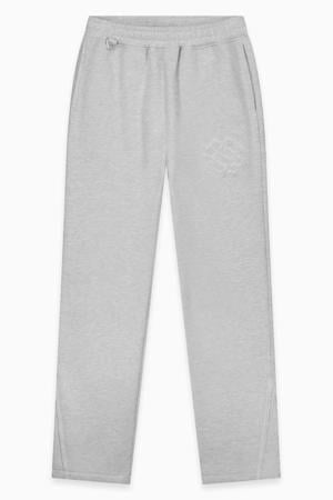 regular sweatpants grijs melange