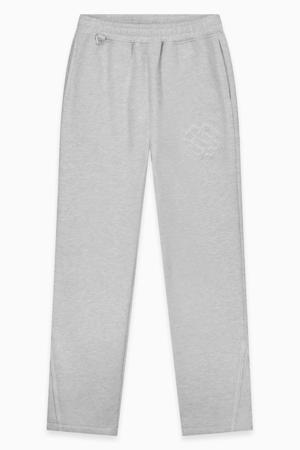regular sweatpants grijs melange