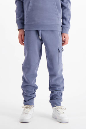 regular cargo broek grijsblauw