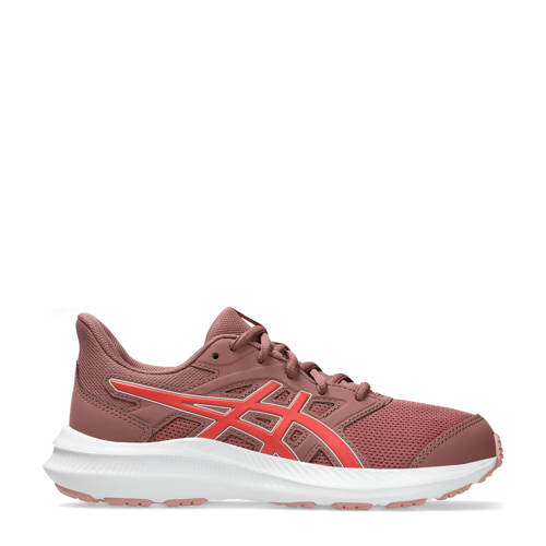ASICS Jolt 4 hardloopschoenen oudorze/zwart Roze Jongens/Meisjes Mesh - maat 36 afbeelding