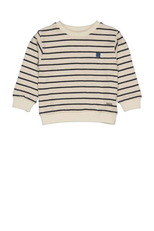 gestreepte sweater grijs