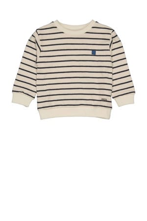 gestreepte sweater grijs