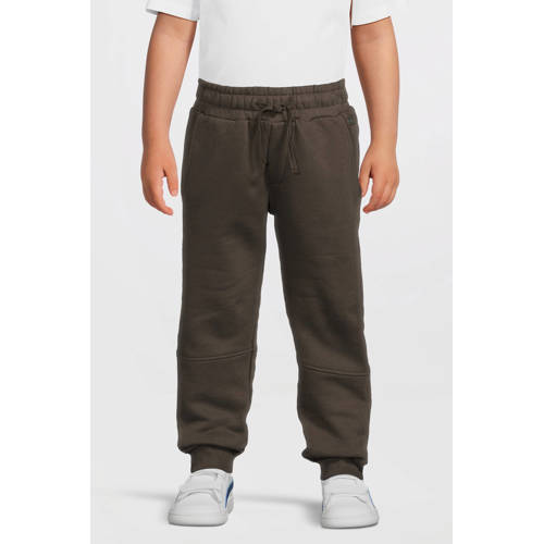 Quapi Mini sweatvest grijs Jongens Katoen Ronde hals Effen