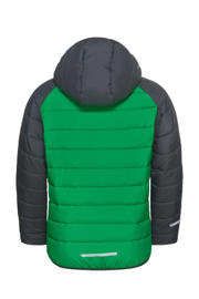 thumbnail: Jack Wolfskin gewatteerde jas Zenon groen/blauw