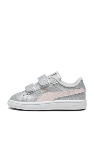 Smash 3.0 Glitz Glam sneakers zilvergrijs/roze