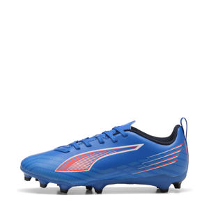 ULTRA 6 Play FG/AG junior voetbalschoenen kobaltblauw/wit/rood
