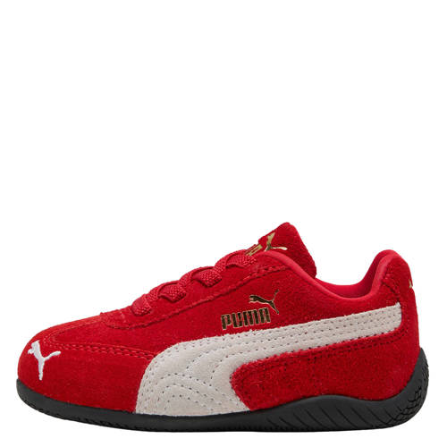Puma Speedcat sneakers rood/wit Jongens/Meisjes Suede Meerkleurig - maat 21 afbeelding