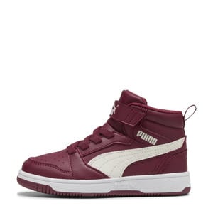 Rebound V6 Mid sneakers donkerrood/wit