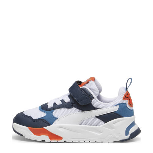Puma Trinity sneakers wit/blauw Jongens/Meisjes Mesh Meerkleurig - maat 35 afbeelding