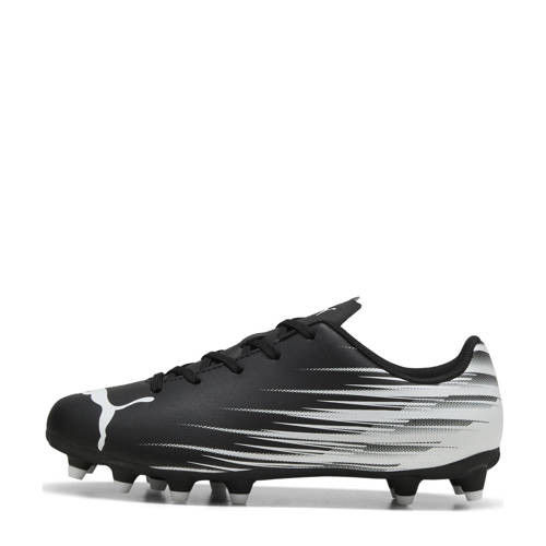 Puma Attacanto II junior voetbalschoenen zwart/wit Jongens/Meisjes Imitatieleer - maat 30 afbeelding