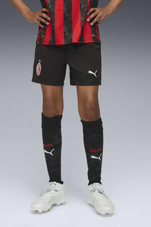 Junior AC Milan voetbalshort zwart/rood