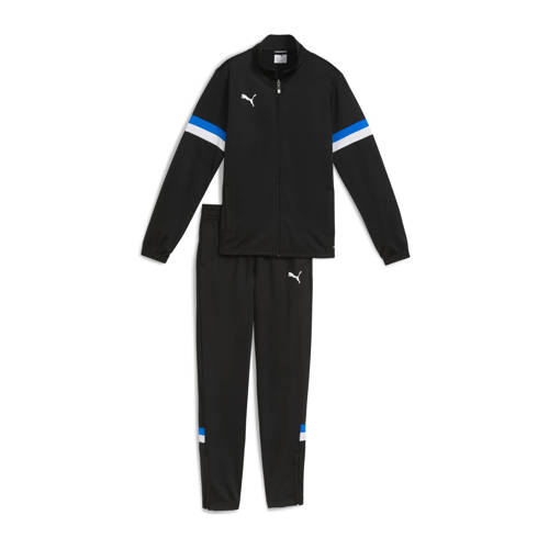Puma Junior trainingspak individualRISE zwart Jongens Polyester Opstaande kraag - maat 176 afbeelding