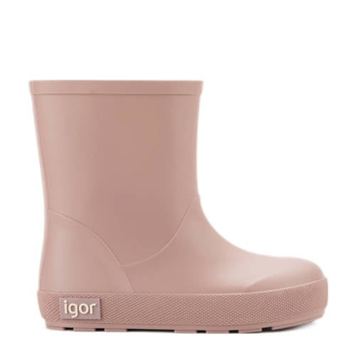 Igor Yogi regenlaarzen lichtroze Meisjes Rubber Effen