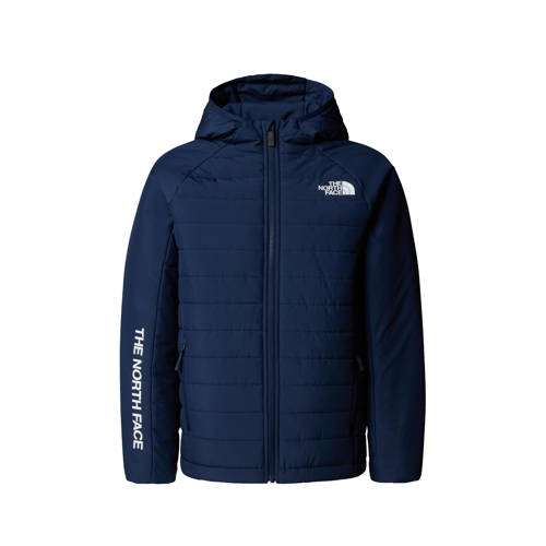 The North Face jack Never Stop donkerblauw Jas Jongens Polyester Capuchon - maat 146/152 afbeelding