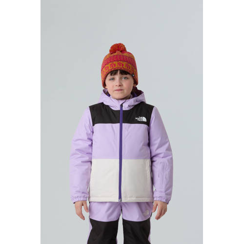 The North Face ski-jas Freedom lila Skijack Paars Jongens/Meisjes Polyester Capuchon - maat 110 afbeelding