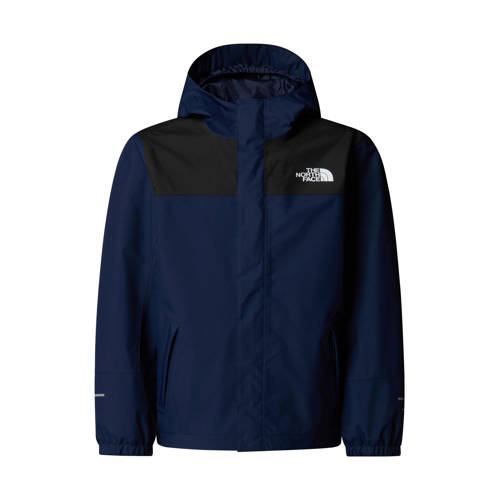The North Face jas Antora donkerblauw Outdoor jas Jongens/Meisjes Polyester Capuchon - maat 134/140 afbeelding