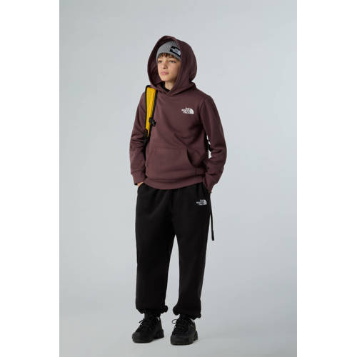 The North Face hoodie Simple Dome donkerrood Sweater Printopdruk - maat 146/152 afbeelding