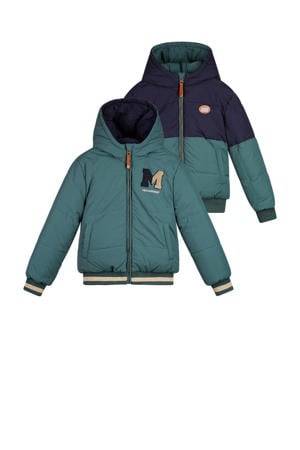 reversible jas groen