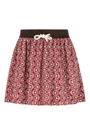 korte rok rood