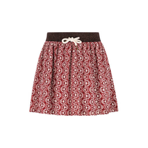 Like Flo korte rok rood Meisjes Polyester All over print