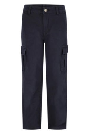 relaxed cargobroek donkerblauw