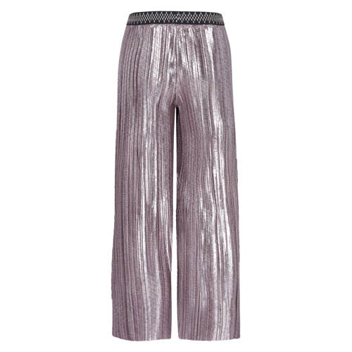 Like Flo loose casual broek zilver Meisjes Polyester Effen