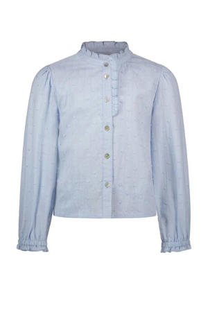 blouse lichtblauw
