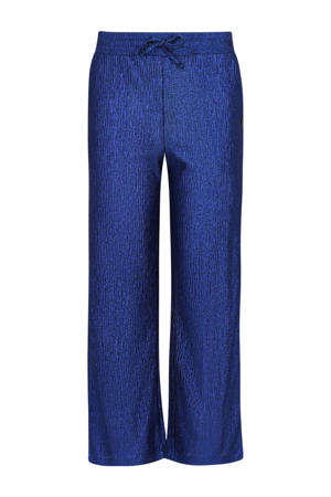 loose casual broek blauw