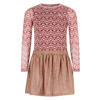 Like Flo midi jurk rood