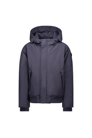 winterjas blauw