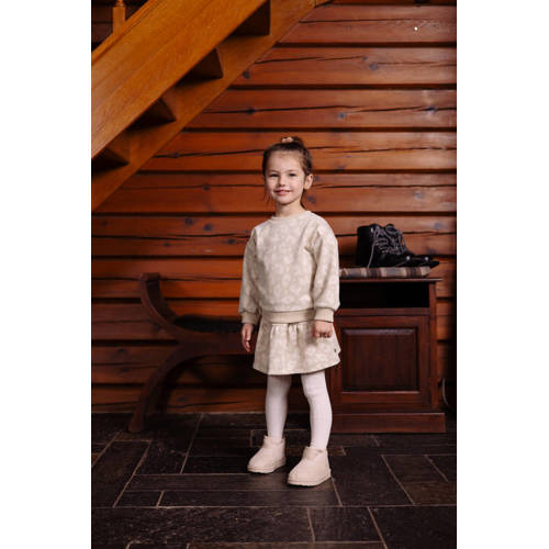 LEVV Little midi rok ecru Meisjes Polyester All over print