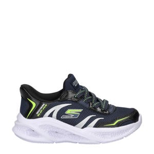 Hands Free Slip-In S-Lights sneakers met lichtjes donkerblauw