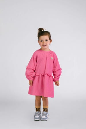 korte jurk roze