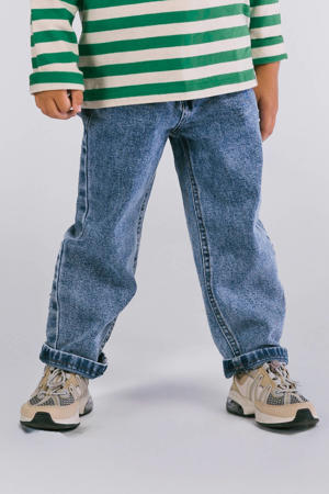straight leg jeans blauw
