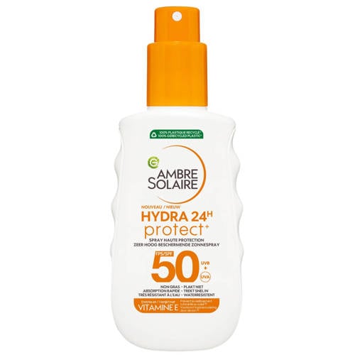 Garnier Ambre Solaire Hydra 24H Protect Zonnebrandspray - SPF50 - 150ml afbeelding