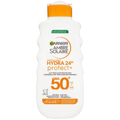 Garnier Ambre Solaire Hydra 24H Protect Lotion Zonnebrandcrème - SPF50+ - 175ml