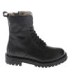 Red Code leren veterboots zwart