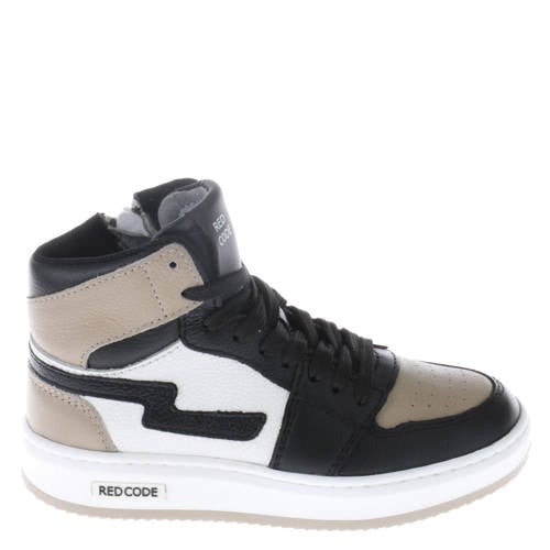 Red Code leren sneakers taupe multi Bruin Jongens Leer Meerkleurig - maat 36 afbeelding