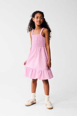 korte jurk roze